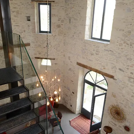Pensión Magnifique Loft Au Coeur De L'anjou 20 Mn D'angers Pour 15 Personnes *